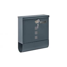 Galvanised Steel Wall-Mounted Letterbox
