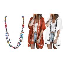 3-Piece Boho Jewellery & Beach Cover Summer Bundle