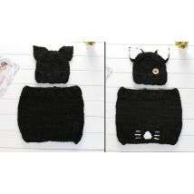 Kids' Knitted Animal Hood Scarf - 3 Colours