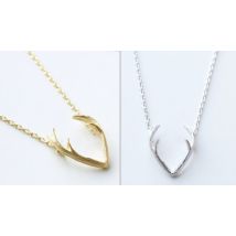 Reindeer Antler Necklace - 2 Colours