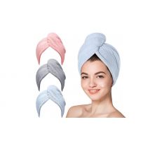 Microfibre Hair Towel - 3 Colours