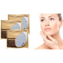 Hyaluronic Collagen Face Masks & Head Cap Kits - 5 Options