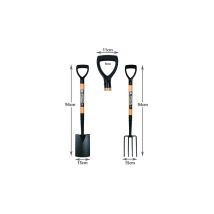 2 Piece Carbon Steel Border Fork & Spade Set