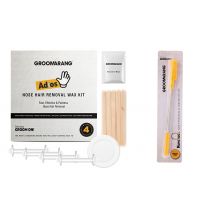 Groomarang 'Adios' Nose Hair Wax Removal Kit & Fleek Wand