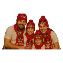 LED Christmas Hat & Scarf Set - 21 Designs!