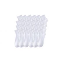 12 or 24-Pack Men's Cotton Ankle Socks - 5 Colours