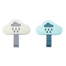 Pack of 4 Cloud Hanging Hooks - 1 or 2 Pack