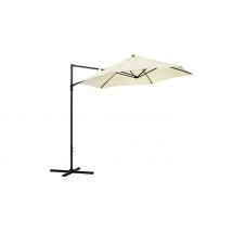 2.5m Garden Cantilever Parasol with Adjustable Angle - 2 Colours