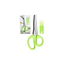 Multi-Functional Multi-Layer Scallion Scissors