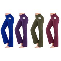 High-Waisted Tummy Control Yoga Pants - 7 Colours & 7 Sizes