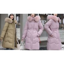 Statement Fluffy-Collar Winter Parka Coat - 6 Colours, 5 Sizes