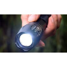 Military Style LED Flashlight With 5 Lighting Modes - 1 or 2 Pack