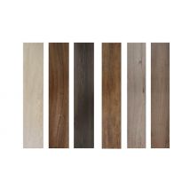 5m² Wooden Laminate Adhesive Floor Tiles - 4 Colours