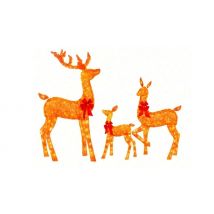 2D LED Christmas Reindeer Decorations - Buy 1 or All 3!