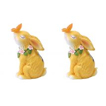 Solar Cartoon Rabbit Garden Light - 2 Colours