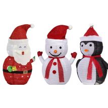LED Christmas Character Glowing Garden Decoration - 3 Designs