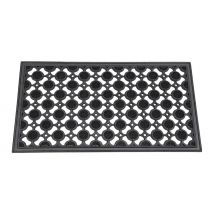 Non-Slip Outdoor Rubber Door Mat - 1 or 2-Pack!