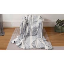 Jacquard Wave Throw Blanket - 4 Colours