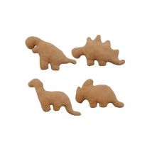 Dinosaur Chicken Nugget Plush Stuffed Pillow - 4 Dinosaur Designs