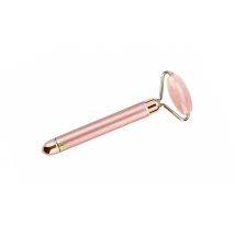 Rose Quartz Electric Facial Roller - With 2 Attachments