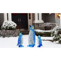 2D Christmas Decoration Acrylic LED Penguin Light - 4 Options