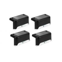 4-Piece Solar Fence Light Set