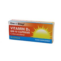 Overall Health Vitamin D3 800IU Capsules - 4 Month Supply!