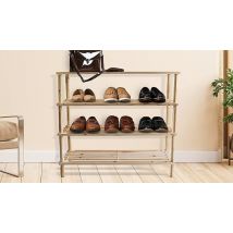 Storage Wooden Shoe Rack - 3 Sizes, 3 Colours