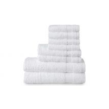 Welhome 8-Piece Cotton Towel Set - 434 GSM!
