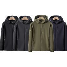 Water-Resistant Fleece Jacket - 4 Colours, 6 Sizes