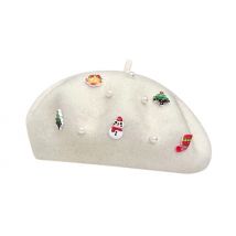 Children's Christmas Woollen Beret - 4 Colours