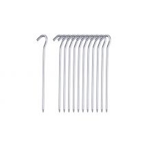 50-Pack of Galvanised Steel 9-Inch Tent Pegs