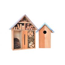 Bug Hotel & Bird Box Combo - 2 Sizes