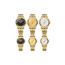 Men's or Women's Stainless Steel Quartz Wrist Watch - 3 Colours