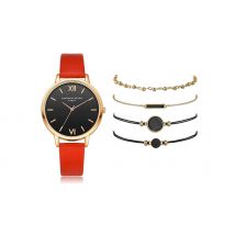 5-Piece Woman's Quartz Wristwatch Set - 5 Colours