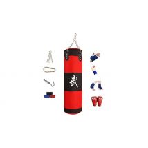 Unfilled Punching Bag with Training Gloves - 2 Sizes!