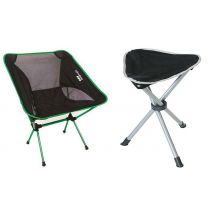 Portable Folding Camping Chair or Stool - 2 Options