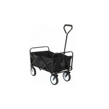 Foldable Garden Trolley with 4 Wheels