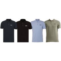 Men's Emporio Armani EA7 Polo T-Shirt - 4 Sizes & 4 Colours