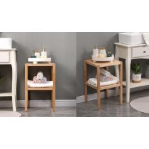 Solid Birch-Wood Shelving Units - 4 Sizes!
