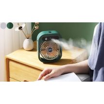 2-in-1 Humidifier Cooling Fan - 2 Colours