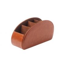 PU Leather Remote Control Organiser - 8 Colours