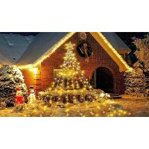 LED Waterfall Christmas Tree Lights - 3 Colours