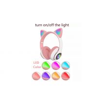 Cat Light-Up Kid's Headphones - 5 Colours