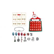 24-Piece Christmas Advent Calendar Jewellery Set - 2 Options