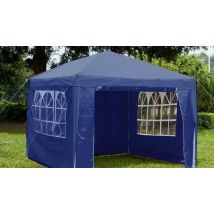 3m Waterproof Gazebo with Detachable Sides! - 4 Colours