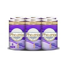 Phoenix Supreme Multi-Purpose TAD Kitchen Roll - 6 to 24 Rolls!