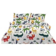 Kids Animals Jungle Duvet Cover