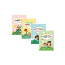 Early Learning Activity Books - Set of 4!