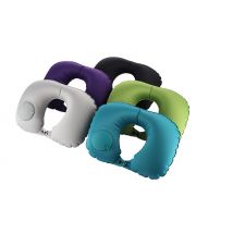U-Shaped Pressurised Inflatable Travel Pillow - 5 Colours
